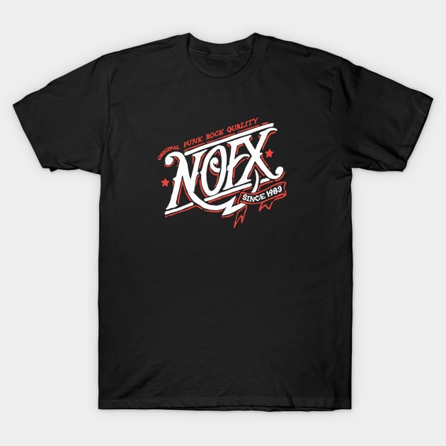 NOFX The Original Punk Rock Band T-Shirt by darlenehenton